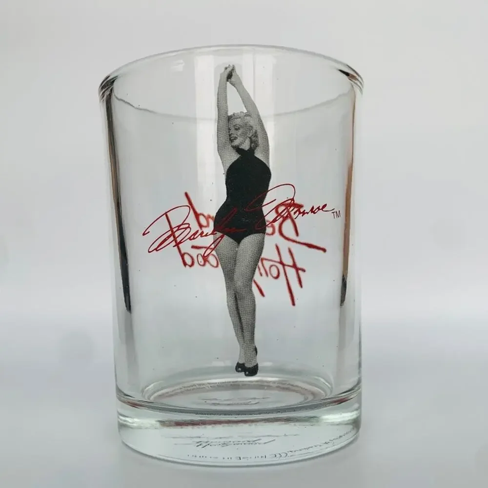 Marilyn Monroe Bernard Of Hollywood Glass Cup
